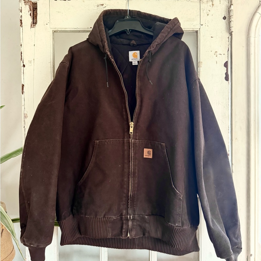 Carhartt Dark Brown Active Jacket